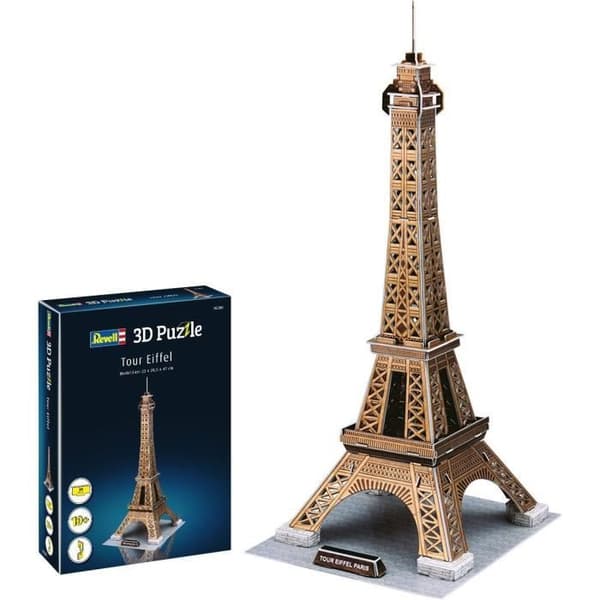 3D Eiffeltornspussel - REVELL - 39 bitar - EPS