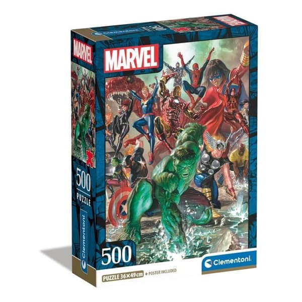 Pussel med 500 bitar: Marvel, the Avengers