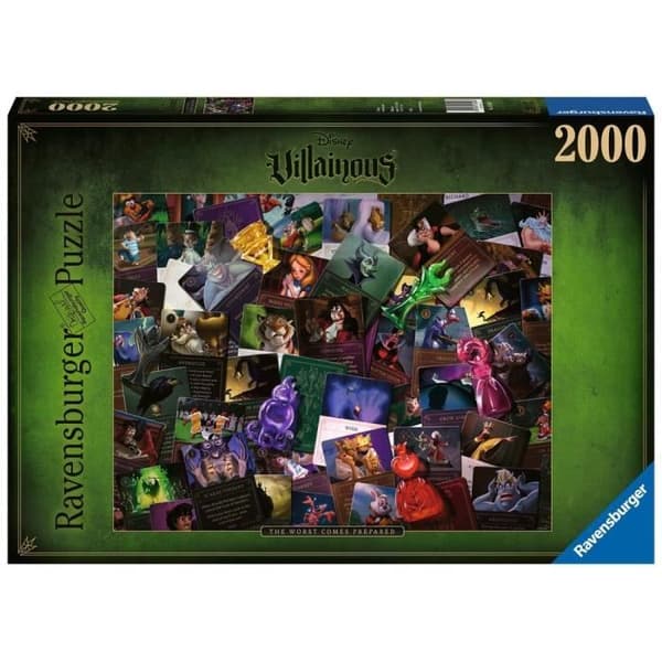 Pussel 2000 p - Disney Villainous Collection - Ravensburger