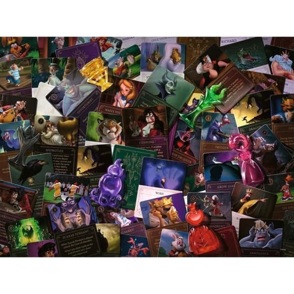 Pussel 2000 p - Disney Villainous Collection - Ravensburger