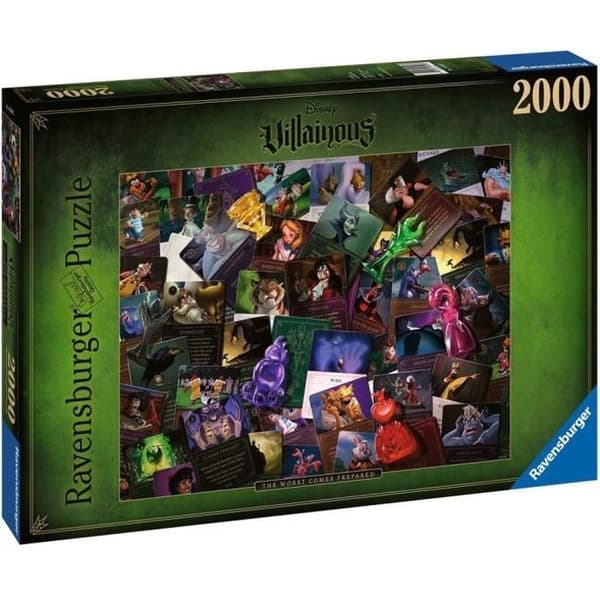 Pussel 2000 p - Disney Villainous Collection - Ravensburger