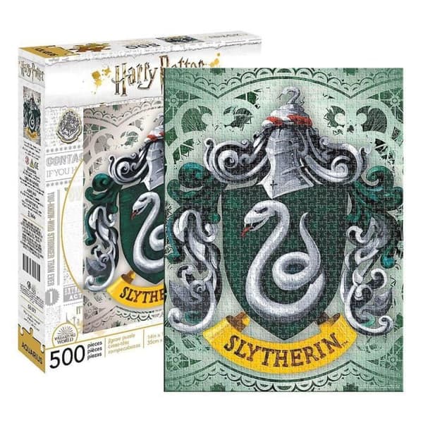 Harry Potter Slytherin Pussel - Vattumannen - 500 bitar - Fantasitema