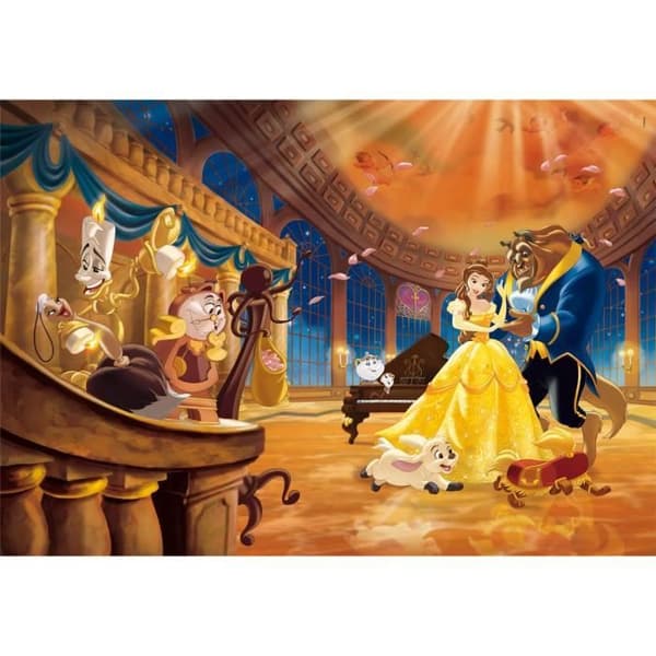 1000 bitars pussel - CLEMENTONI - Skönheten och Odjuret - Disneyprinsessor - Tecknade serier och serier - För barn