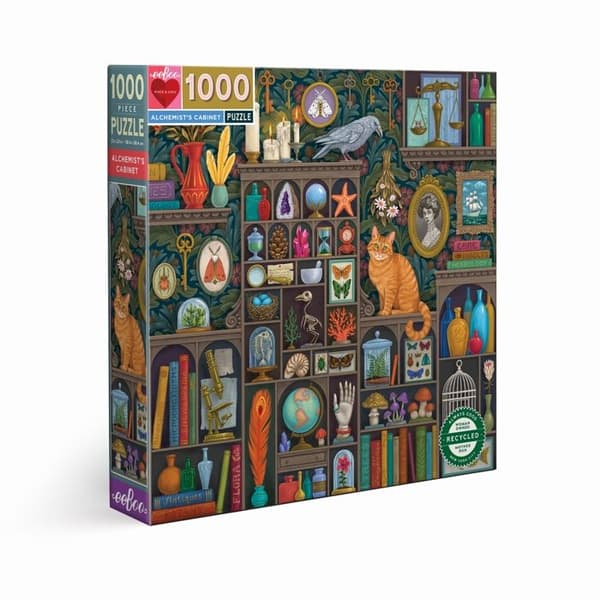 EEBOO - CABINET OF ALCHEMY 1000st Pussel - Flerfärgad