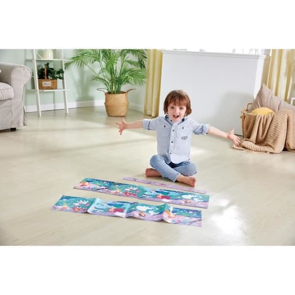 Sagopussel - HAPE - 54 bitar - Ljusa färger - Från 4 år