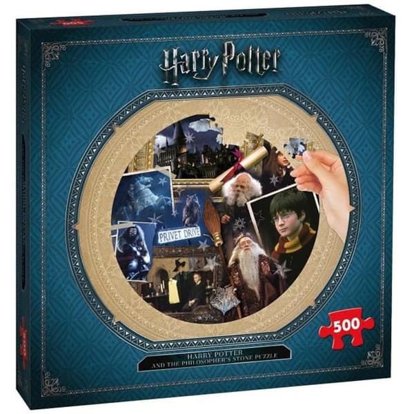 Pussel - Harry Potter och de vises sten - 500 bitar - Blandat - Inomhus - 10 år och uppåt