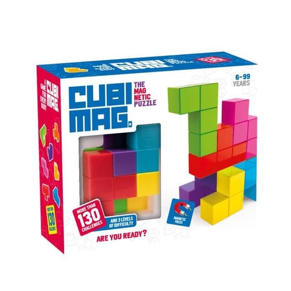Pussel för barn - Cubimag - Ludilo - Ålder 6+ - 138 utmaningar - 7 bitar - Enspelare - Magnetspel