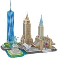 Miniatyrbild 3 av 4: 3D New York Pussel - XTREM RAIDERS - City Line - Resor och kartor - 123 bitar