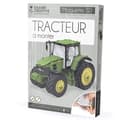 Miniatyrbild 4 av 4: 3D-modellpussel - Traktor - 30,7 x 17 x 19 cm - 65 st - Graine Creative vi har alla talang