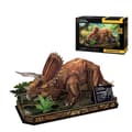Miniatyrbild 1 av 4: Pusselfeststad - National Geographic Triceratops, 3D-barn 8 år, Pussel, Leksaker, Dinosauriespel, 8.4366E+12