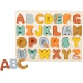 Miniatyrbild 3 av 6: Small Foot form pussel alfabet Safari 22 x 29 cm trä 26 bitar