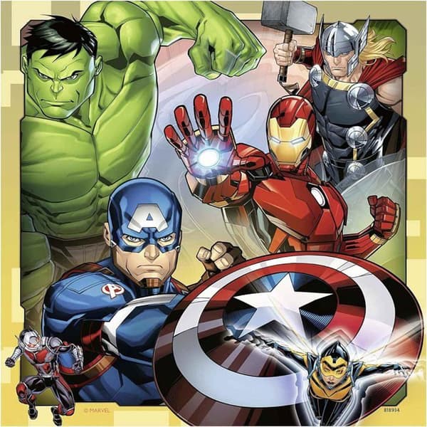 Ravensburger Avengers 3x49 pusselbitar för barn från 5 år och uppåt