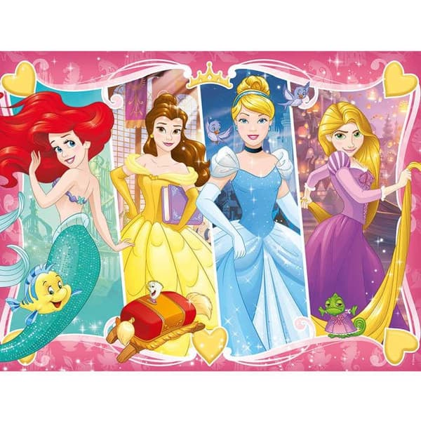 Pussel 30 bitar: Disney-prinsessor: Bland vänner