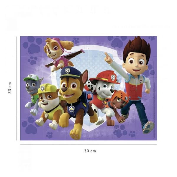 30 bitars pussel - Paw Patrol - Nathan - Tecknade serier och serier - Blandat - 4 år