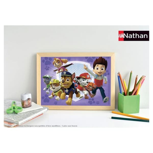 30 bitars pussel - Paw Patrol - Nathan - Tecknade serier och serier - Blandat - 4 år