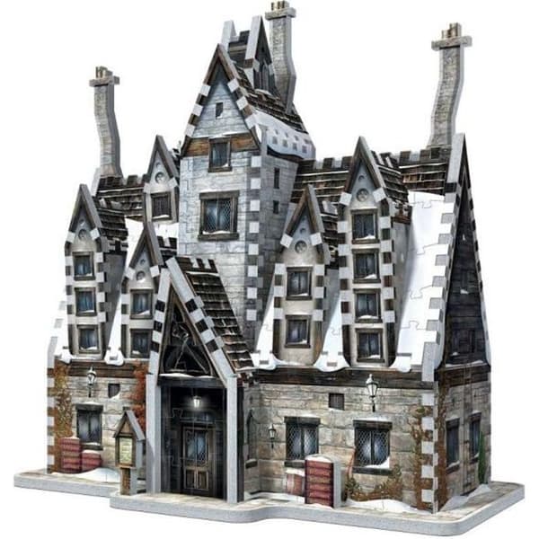 Harry Potter 3D-pussel - Hogsmeade - De tre kvastskaften