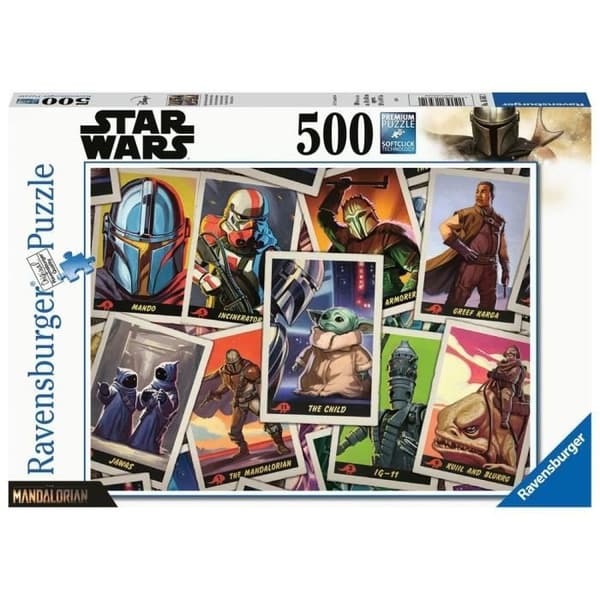 500 bitars pussel Baby Yoda Star Wars Mandalorian - Ravensburger