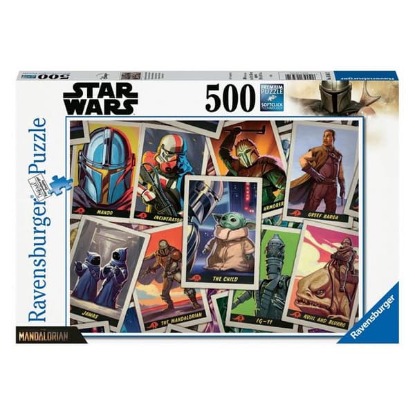 500 bitars pussel Baby Yoda Star Wars Mandalorian - Ravensburger