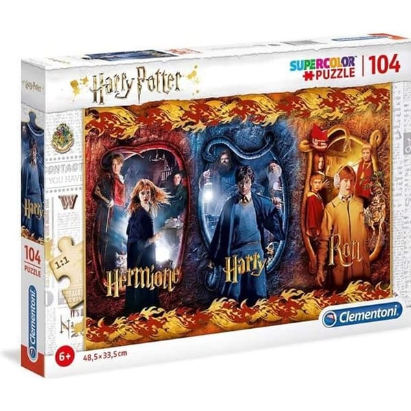 Pussel - Clementoni - Harry Potter - 104 bitar - För barn från 6 år
