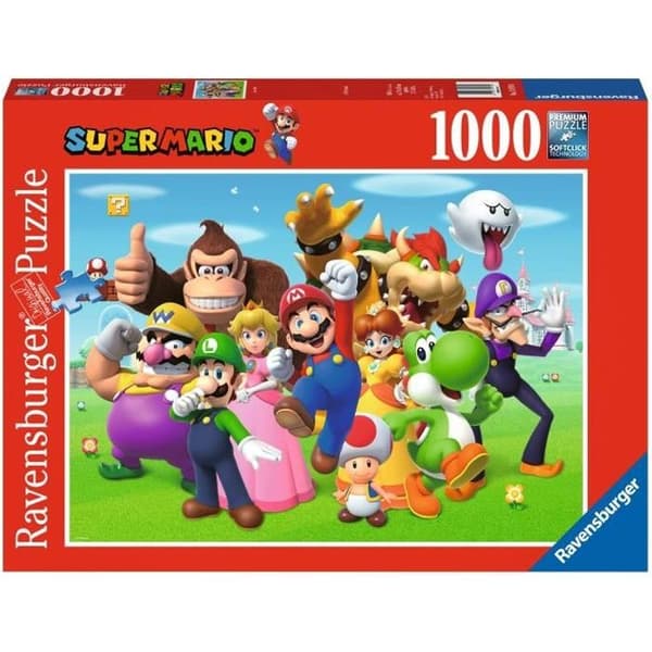 1000 bitars pussel - Super Mario - Ravensburger - Tecknade serier och serier - Vuxen