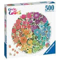 Miniatyrbild 2 av 4: Runda pussel 500 bitar - Blommor (Circle of Colors) - Ravensburger - Landskap och natur - Flerfärgad