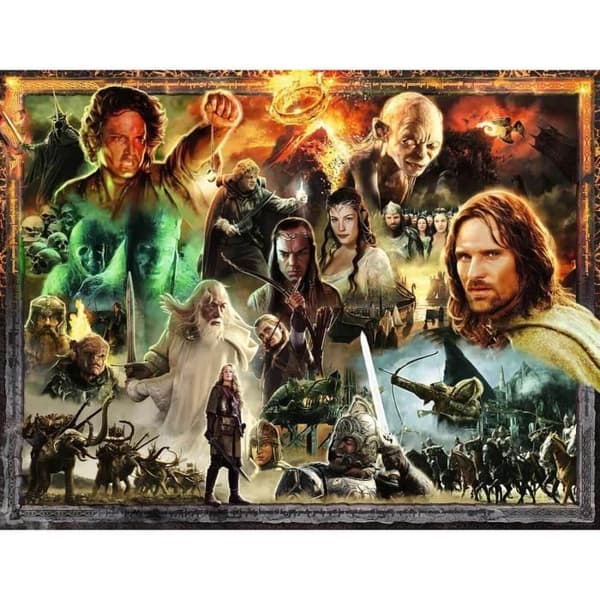 2000 pusselbitar: The Return of the King, The Lord of the Rings