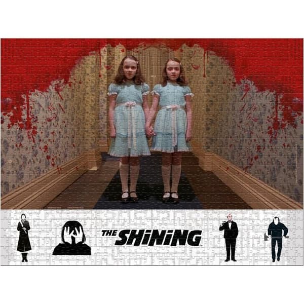 Skräckpussel The Shining 1000 Pieces - Vinnande drag - Bio och reklam - Brun - Från 18 år