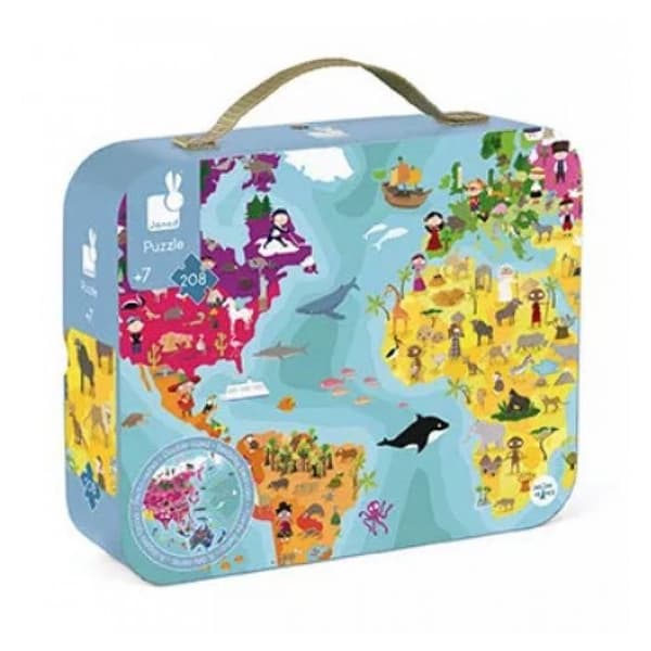 Janod - Blue Planet Puzzle 208 st - JURATOYS