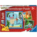 Miniatyrbild 2 av 4: Pussel för barn 3x49 bitar Pokémon - Charmander, Bulbasaur och Squirtle - Från 5 år - 3 affischer ingår - 05586 - Ravensburger