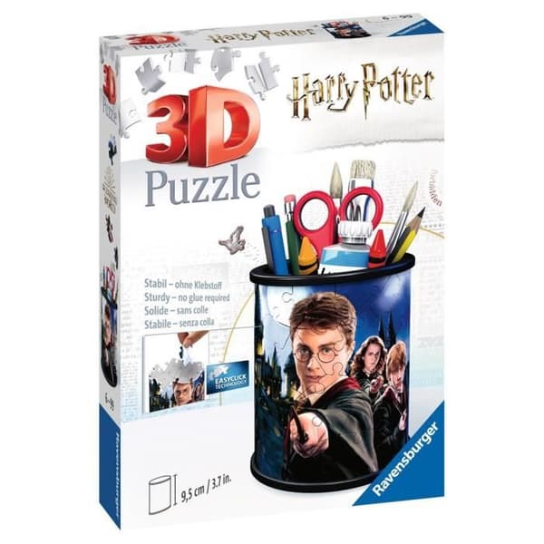 3D-pussel Harry Potter Pencil Pot - Ravensburger - Limfri - 54 bitar - från 6 år och uppåt