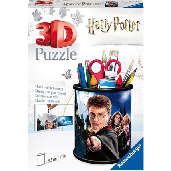 3D-pussel Harry Potter Pencil Pot - Ravensburger - Limfri - 54 bitar - från 6 år och uppåt