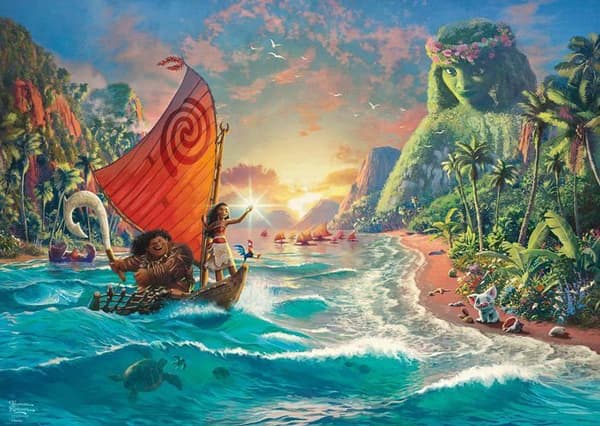Pussel - SCHMIDT SPIELE - Disney, Moana, Moana - 1000 bitar