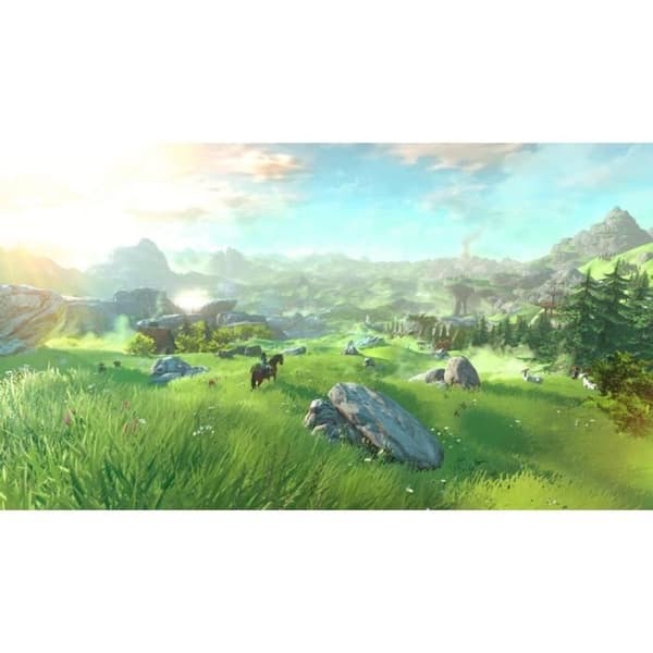 Zelda Breath of The Wild TU Black- USED