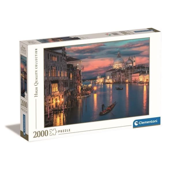 2000 bitars pussel Clementoni Venedig - Landskap och natur - Nr