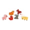 Miniatyrbild 4 av 5: Chunky Puzzle A La Ferme - FSC Wood - 7 bitar - Utveckling av finmotorik, koncentration och fantasi - Från 18 månader