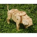 Miniatyrbild 1 av 2: Animerat 3D-pussel - Sabeltandad tiger - För barn i åldrarna 8 till 13 - Går och vrålar när de uppfattar ett ljud