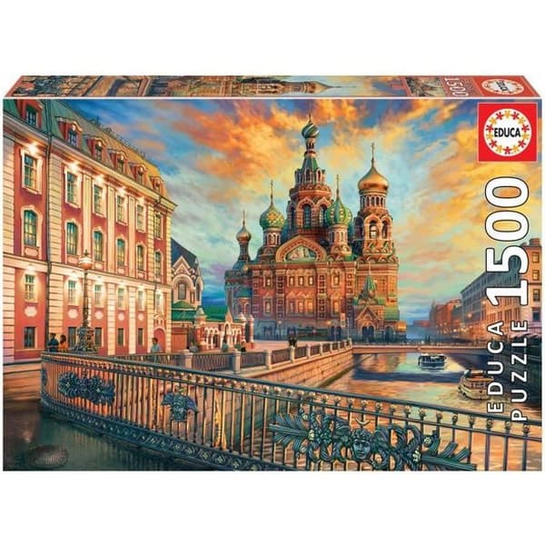 1500 bitars pussel EDUCA - Sankt Petersburg - Arkitektur och monument