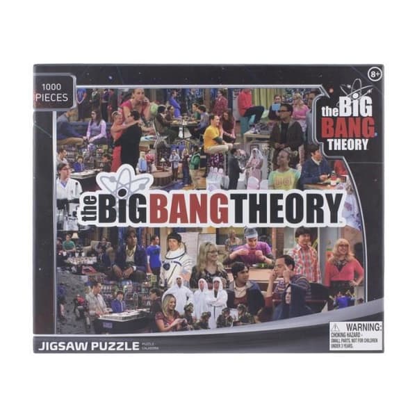 The Big Bang Theory Puzzle - PALADONE - 1000 bitar - Människor, karaktärer och kändisar