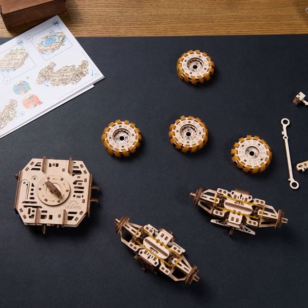 NASA Lunar Rover - Ugears - 3D träpussel