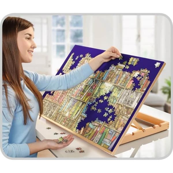 Halkskyddande träpusselstafli - För pussel upp till 1000 - Ravensburger - Tillbehör för barn och vuxna pussel