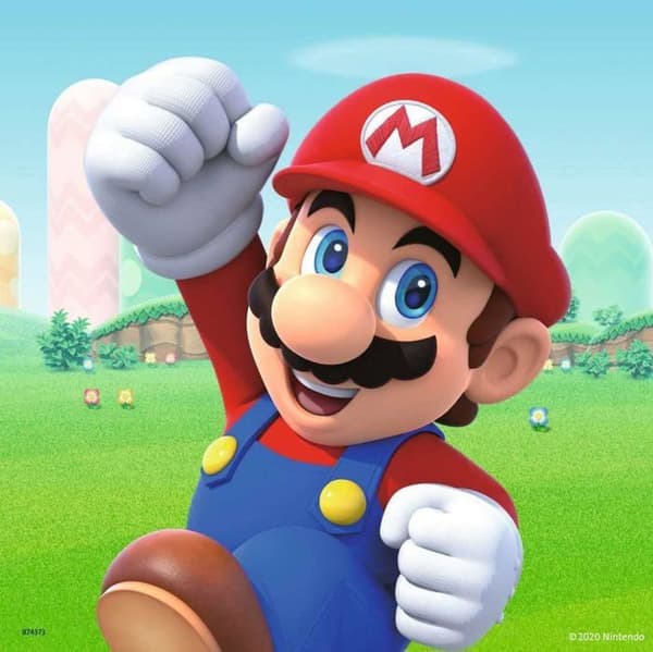3x49 bitars pussel Super Mario, Barnpussel, från 5 år och uppåt, 05186, Ravensburger