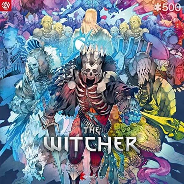Pussel - GOOD LOOT - The Witcher: Monster Faction - 500 bitar - Resor och kartor - Optimal grafik