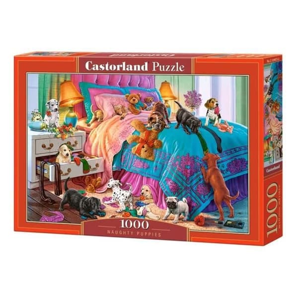 1000 bitars pussel - Castorland - De busiga valparna - Djur - Vuxen - Inomhus