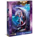 Miniatyrbild 1 av 3: Pussel - Clementoni - Anne Stokes - Dragon Mage - 1000 bitar - Fantasy