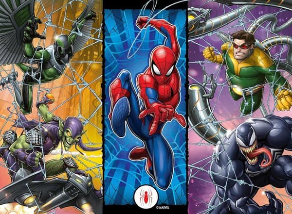 300 bitars XXL-pussel - RAVENSBURGER - Spiderman - Tecknade serier och serier - Marvel-licens - Barn