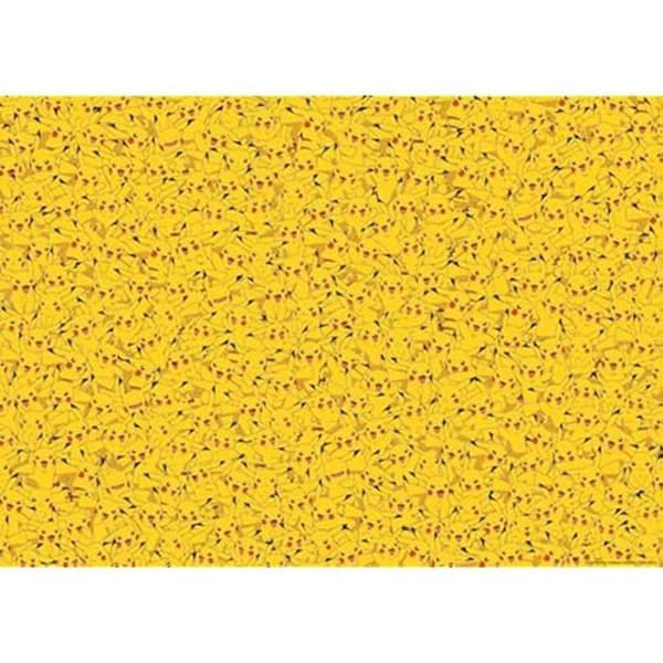 Pussel - RAVENSBURGER - 1000 bitar - Pikachu/Pokémon - För vuxna och barn från 14 år - Flerfärgad