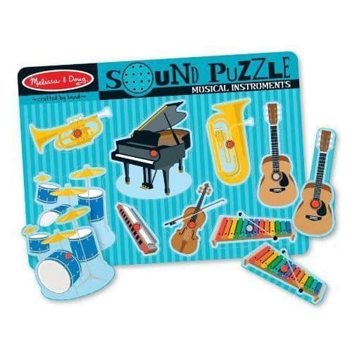 Melissa - Doug Melissa och Doug: Musikinstrument Pussel Ljud - 732