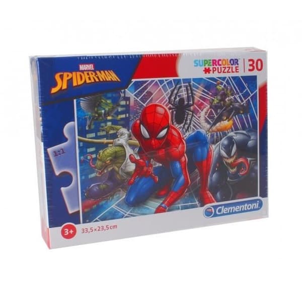 Clementoni-pussel SuperColor-pussel Spider-man 30 bitar