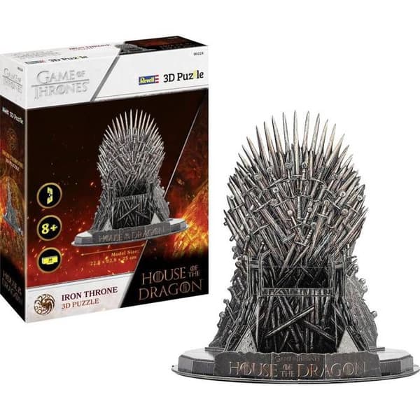 3D-pussel House of the Dragon "Iron Throne" 00224 1 st(s)