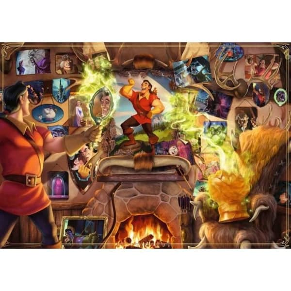Ravensburger Polska Ravensburger - Villainous: Gaston 1000p (10216889) Svart - 4005556168897